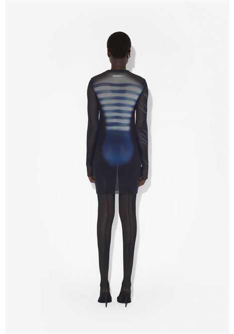 le male short dress woman navy JEAN PAUL GAULTIER | 25/33-F-RO367-T576595601